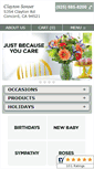 Mobile Screenshot of claytonsonsetflowers.com